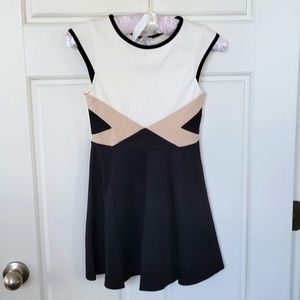 Knit fit & flare dress